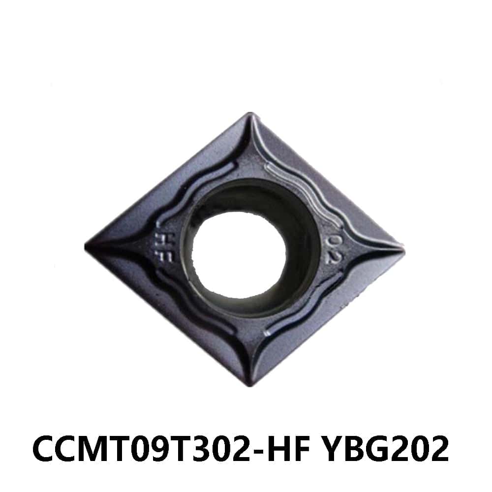 Zcc.ct 100% Original  CCMT09T302-HF YBG202 Turning Insert 10 pcs