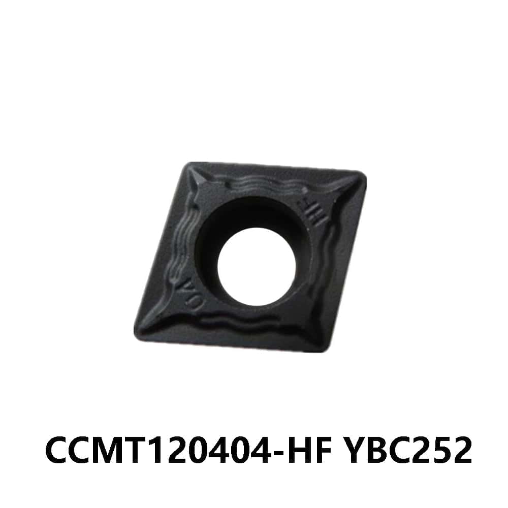 Zcc.ct 100% Original  CCMT120404-HF YBC252 Turning Insert 10 pcs