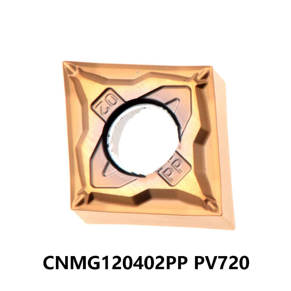 Kyocera 100% Original CNMG120402PP PV720 Turning Insert 10 pcs