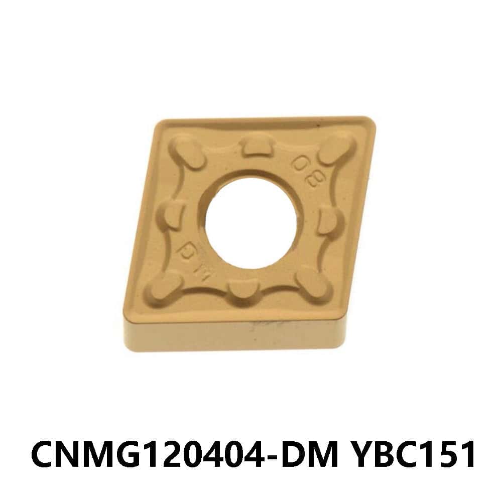 Zcc.ct 100% Original  CNMG120404-DM YBC151 turning Insert 10 pcs