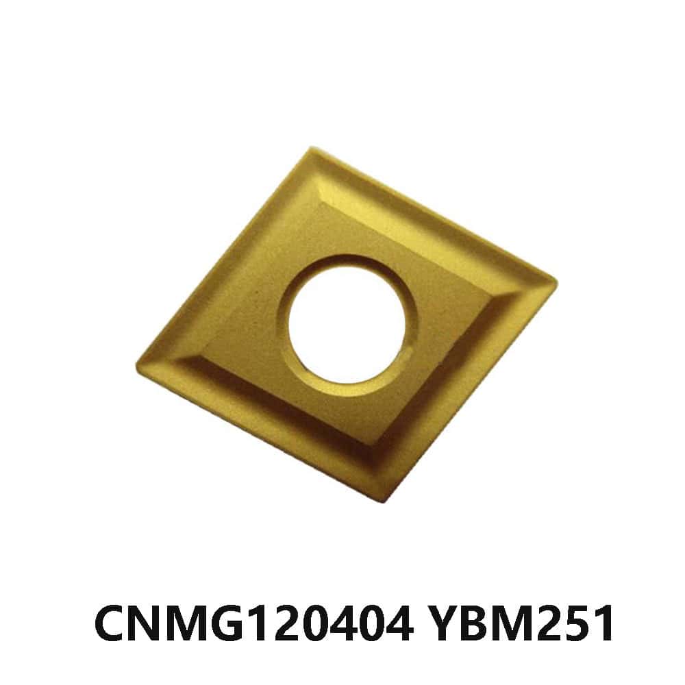 Zcc.ct 100% Original  CNMG120404 YBM251 turning Insert 10 pcs