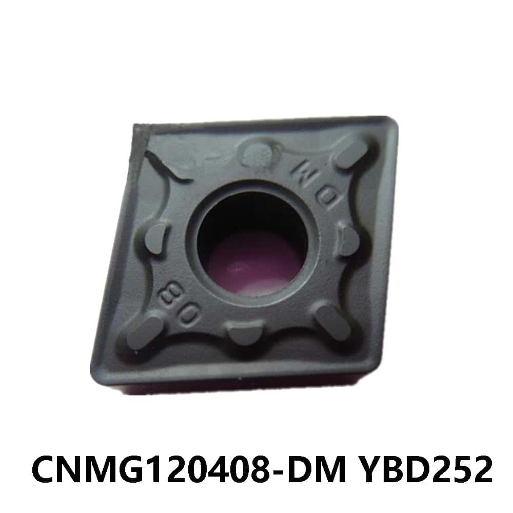 Zcc.ct 100% Original  CNMG120408-DM YBD252 turning Insert 10 pcs