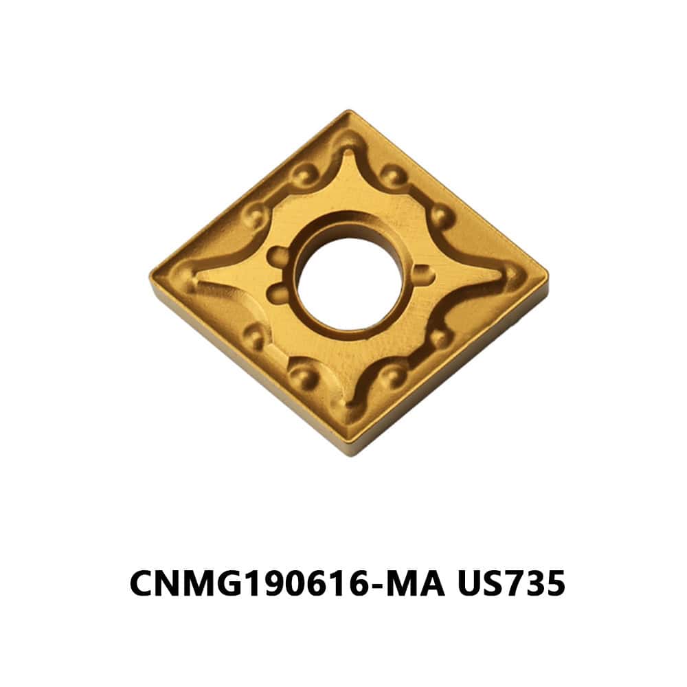 Mitsubishi 100% Original CNMG190616-MA US735 Turning Insert 10 pcs