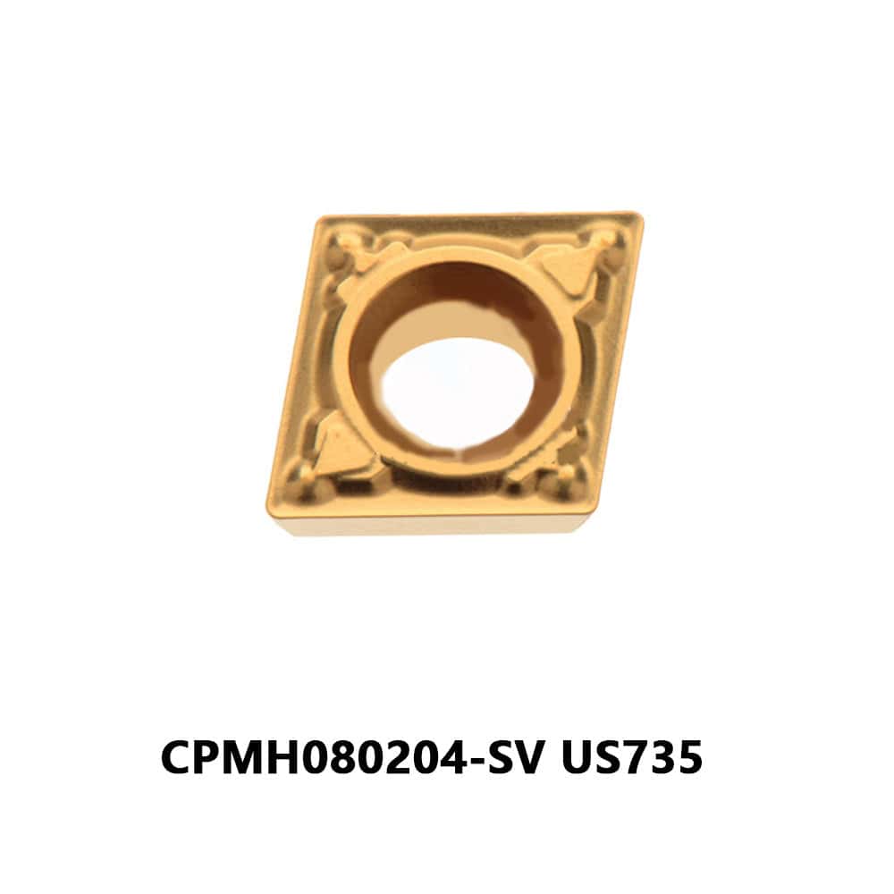 Mitsubishi 100% Original CPMH080204-SV US735 Turning Insert 10 pcs