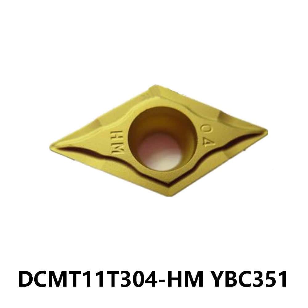 Zcc.ct 100% Original  DCMT11T304-HM YBC351 Turning Insert 10 pcs
