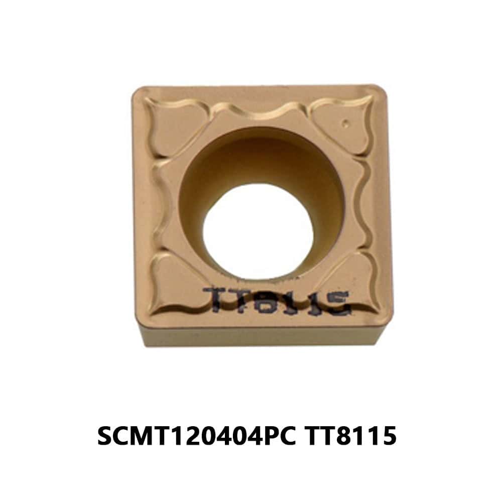 TaeguTec 100% Original SCMT120404PC TT8115 Turning Insert 10 pcs