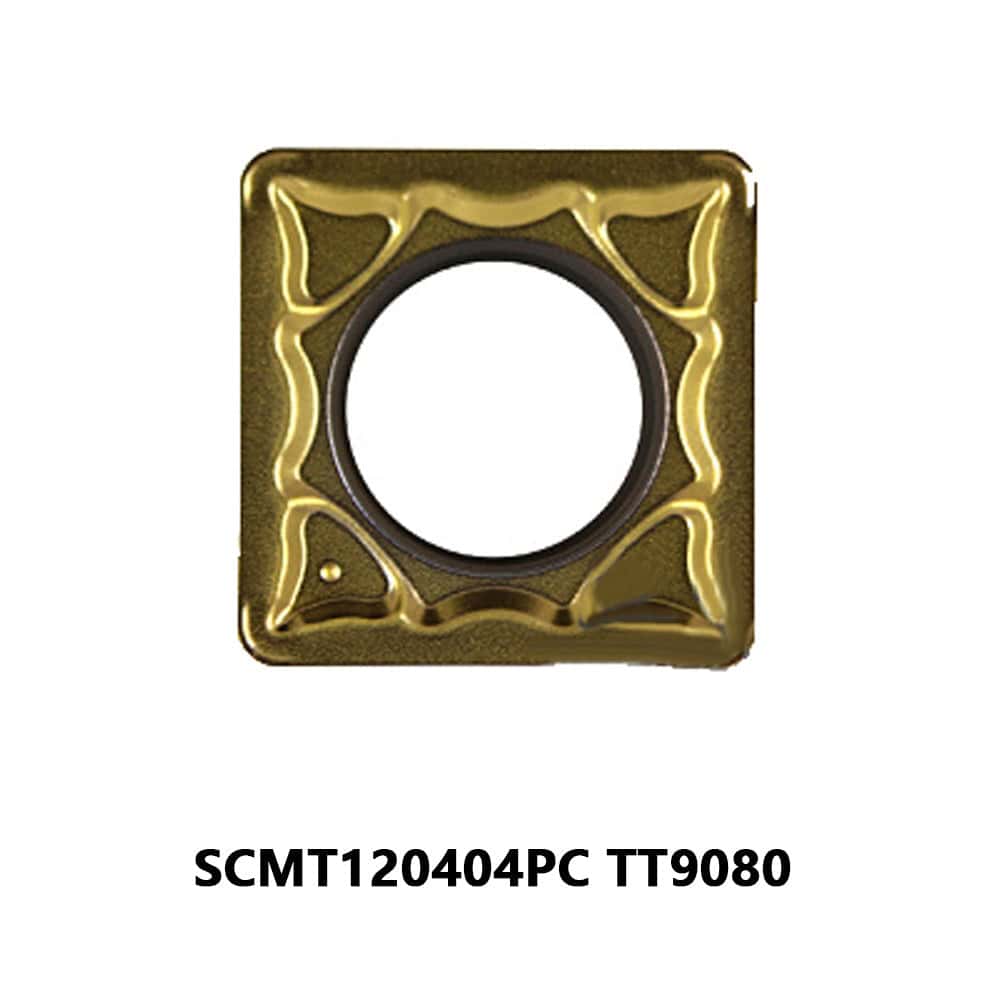 TaeguTec 100% Original SCMT120404PC TT9080 Turning Insert 10 pcs