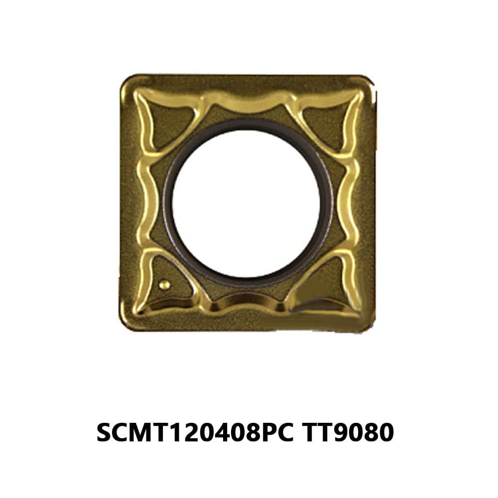 TaeguTec 100% Original SCMT120408PC TT9080 Turning Insert 10 pcs