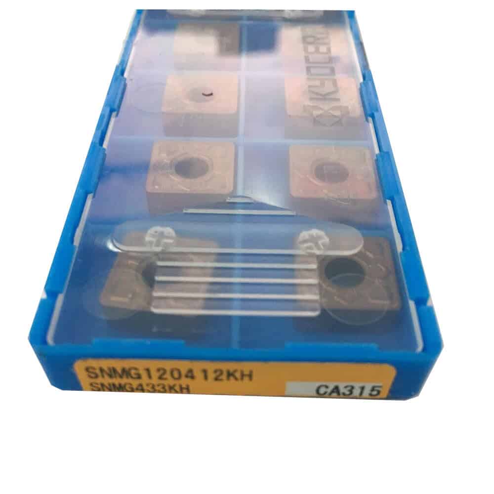 Kyocera 100% Original SNMG120412KH CA315 Turning Insert 10 pcs