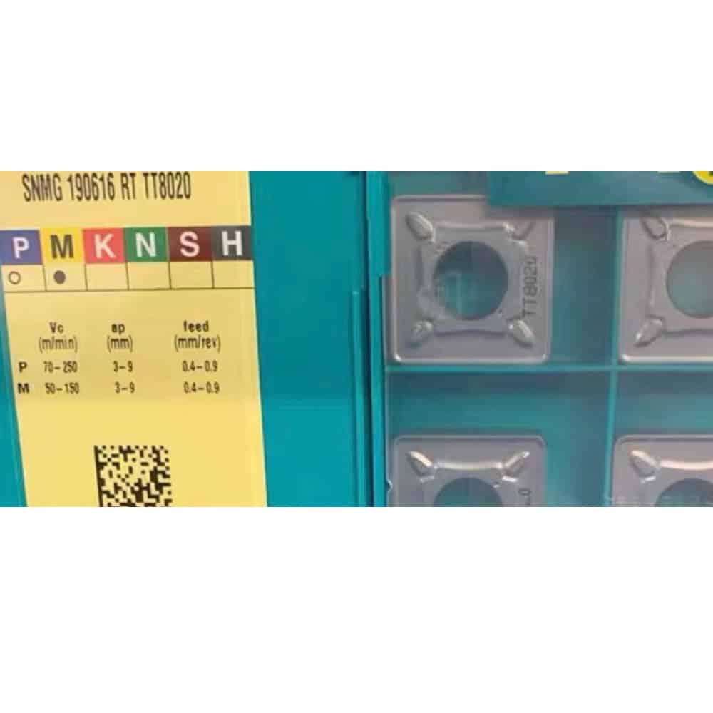 TaeguTec 100% Original SNMG150612-RT TT8020 Turning Insert 10 pcs