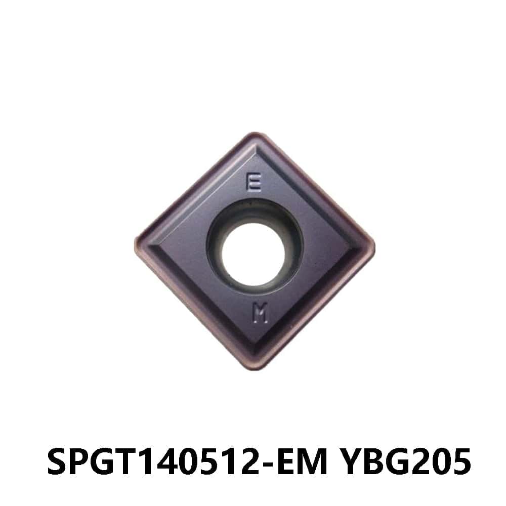 Zcc.ct 100% Original  SPGT140512-EM YBG205 Drill Insert 10 pcs