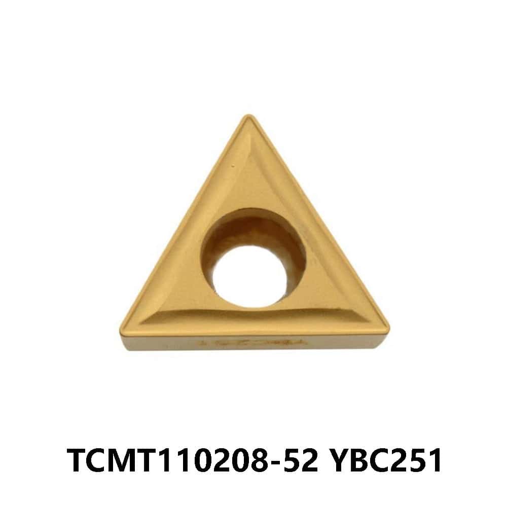 Zcc.ct 100% Original  TCMT110208-52 YBC251 turning Insert 10 pcs