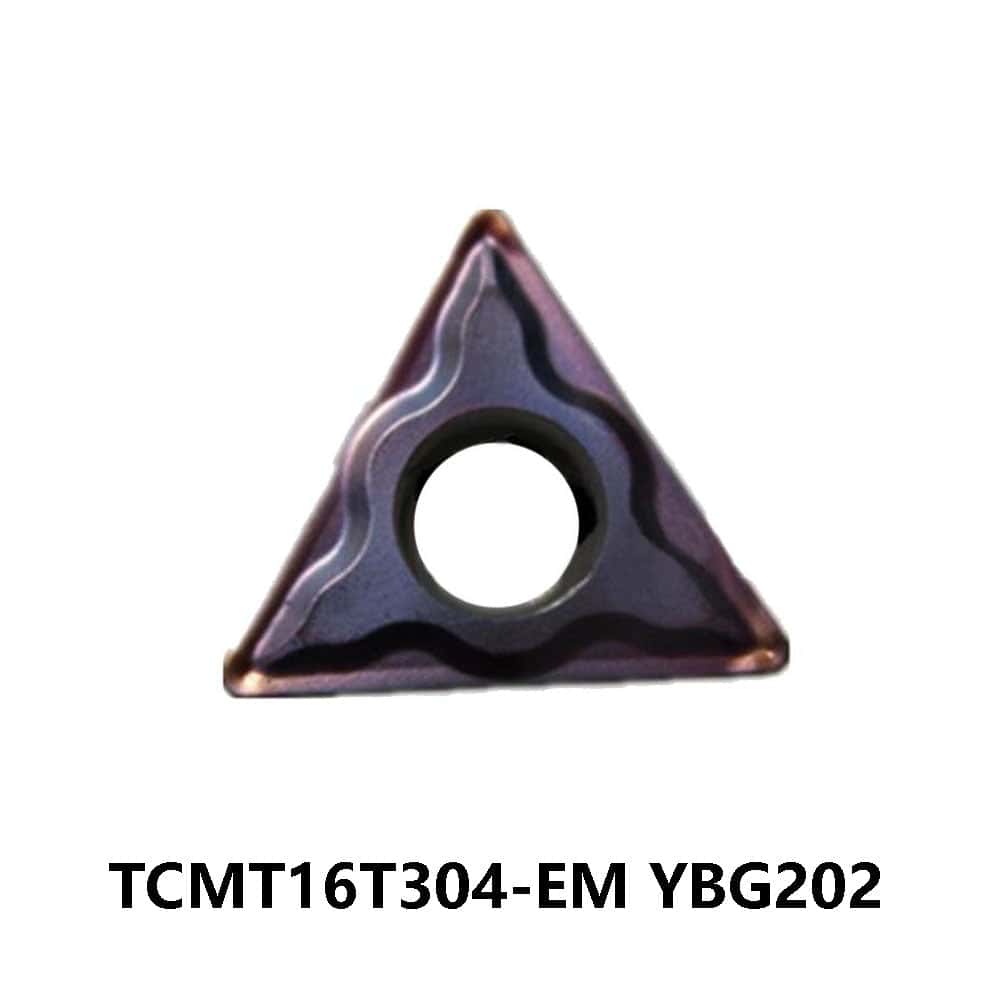 Zcc.ct 100% Original  TCMT16T304-EM YBG202 Turning Insert 10 pcs