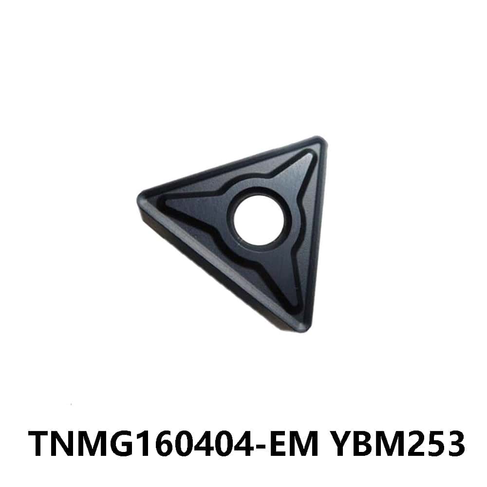 Zcc.ct 100% Original  TNMG160404-EM YBM253 Turning Insert 10 pcs