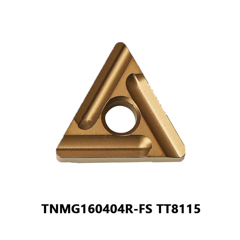 Taegutec 100% Original  Cutting Tool  Turning Insert TNMG160404R-FS TT8115  10pcs