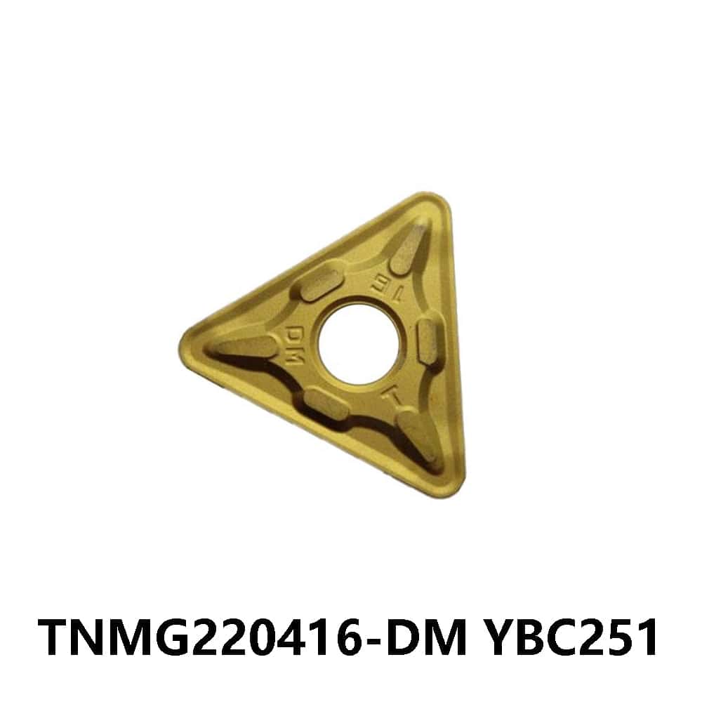 Zcc.ct 100% Original  TNMG220416-DM YBC251 Turning Insert 10 pcs