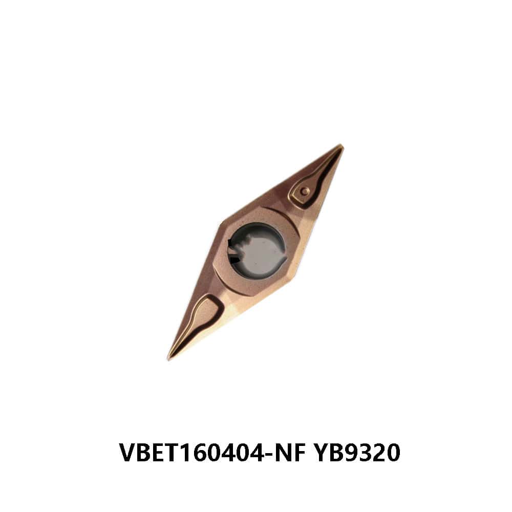 Zcc.ct 100% Original  VBET160404-NF YB9320 Turning Insert 10 pcs