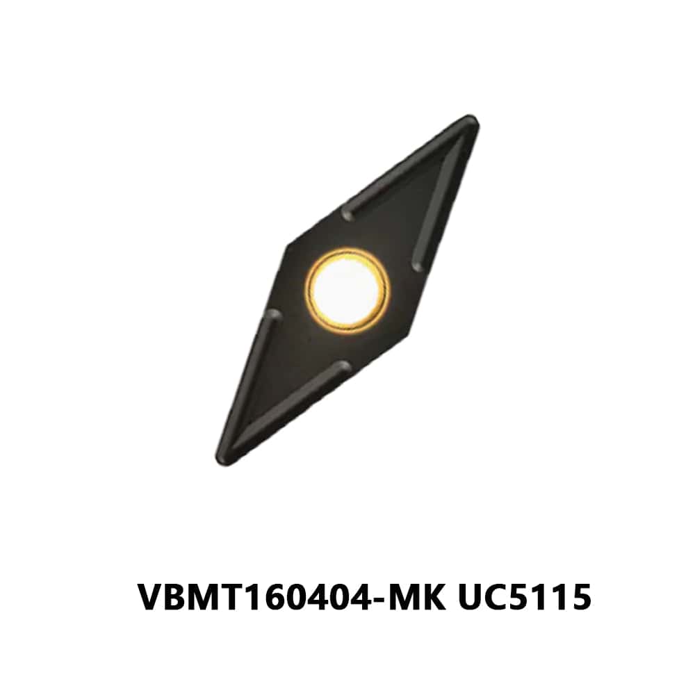 Mitsubishi 100% Original VBMT160404-MK UC5115 Turning Insert 10 pcs