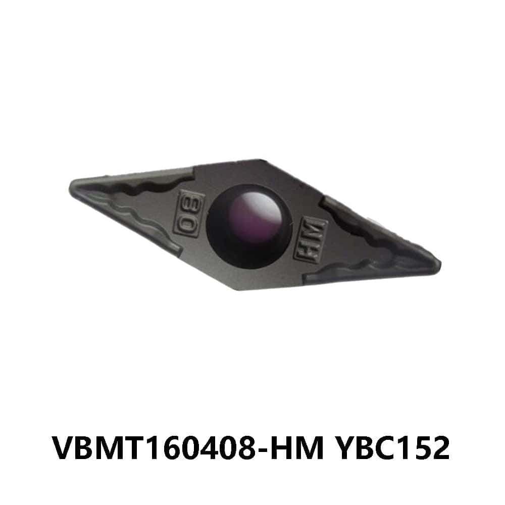 Zcc.ct 100% Original  VBMT160408-HM YBC152 Turning Insert 10 pcs