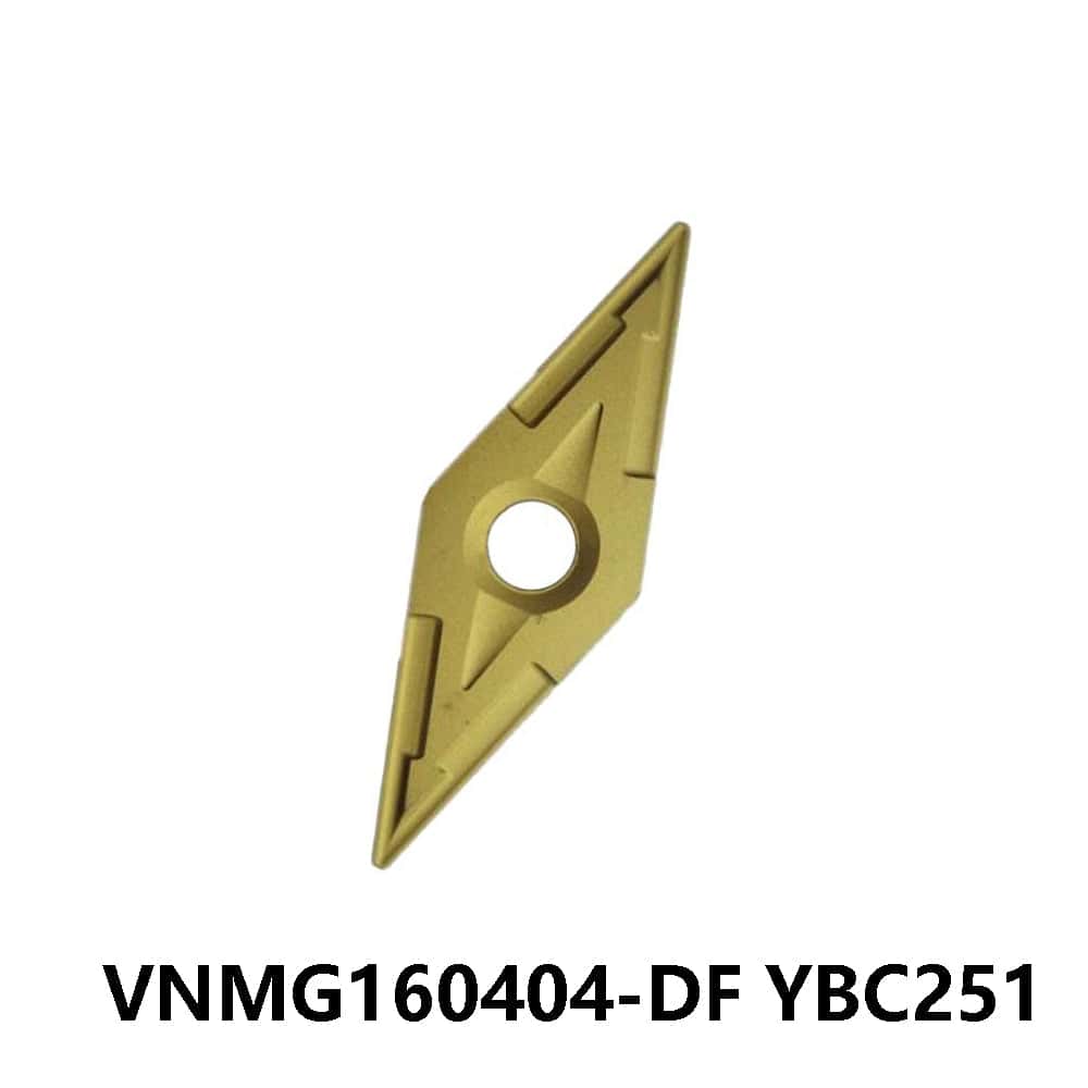 Zcc.ct 100% Original  VNMG160404-DF YBC251 Turning Insert 10 pcs