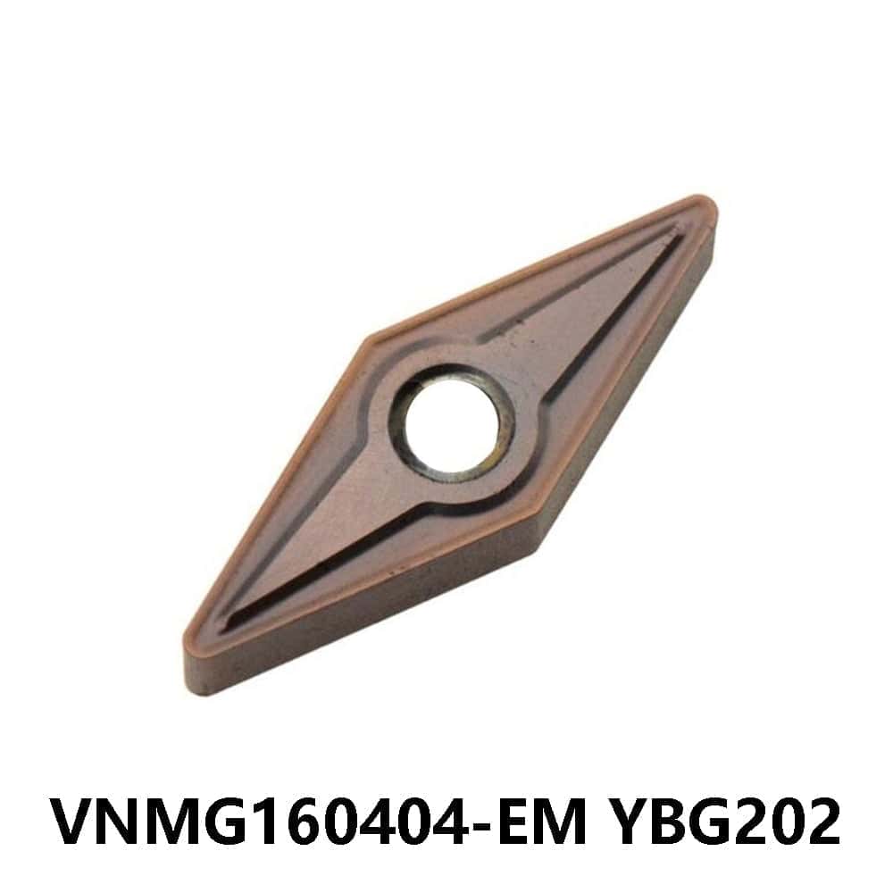 Zcc.ct 100% Original  VNMG160404-EM YBG202 Turning Insert 10 pcs