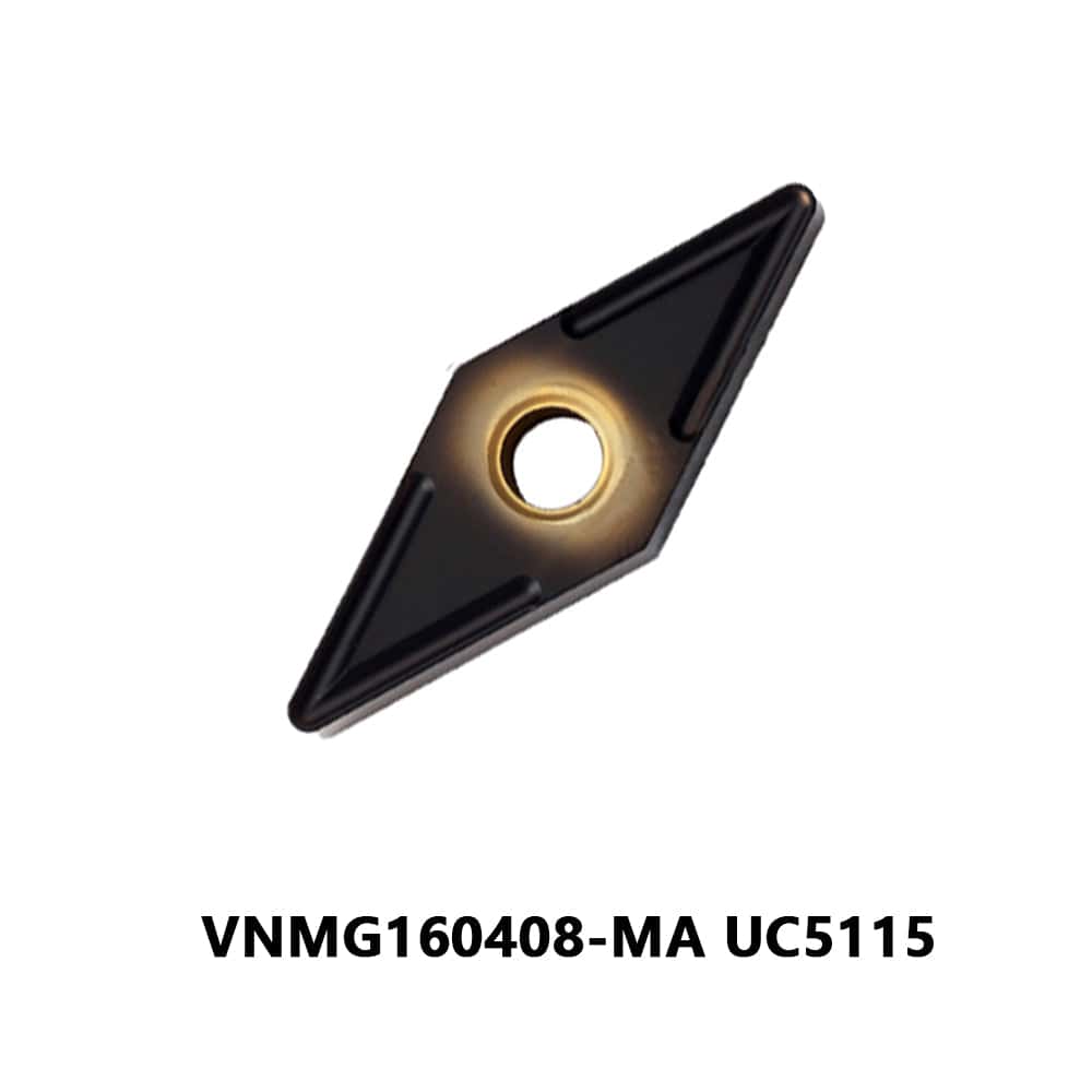 Mitsubishi 100% Original VNMG160408-MA UC5115 Turning Insert 10 pcs
