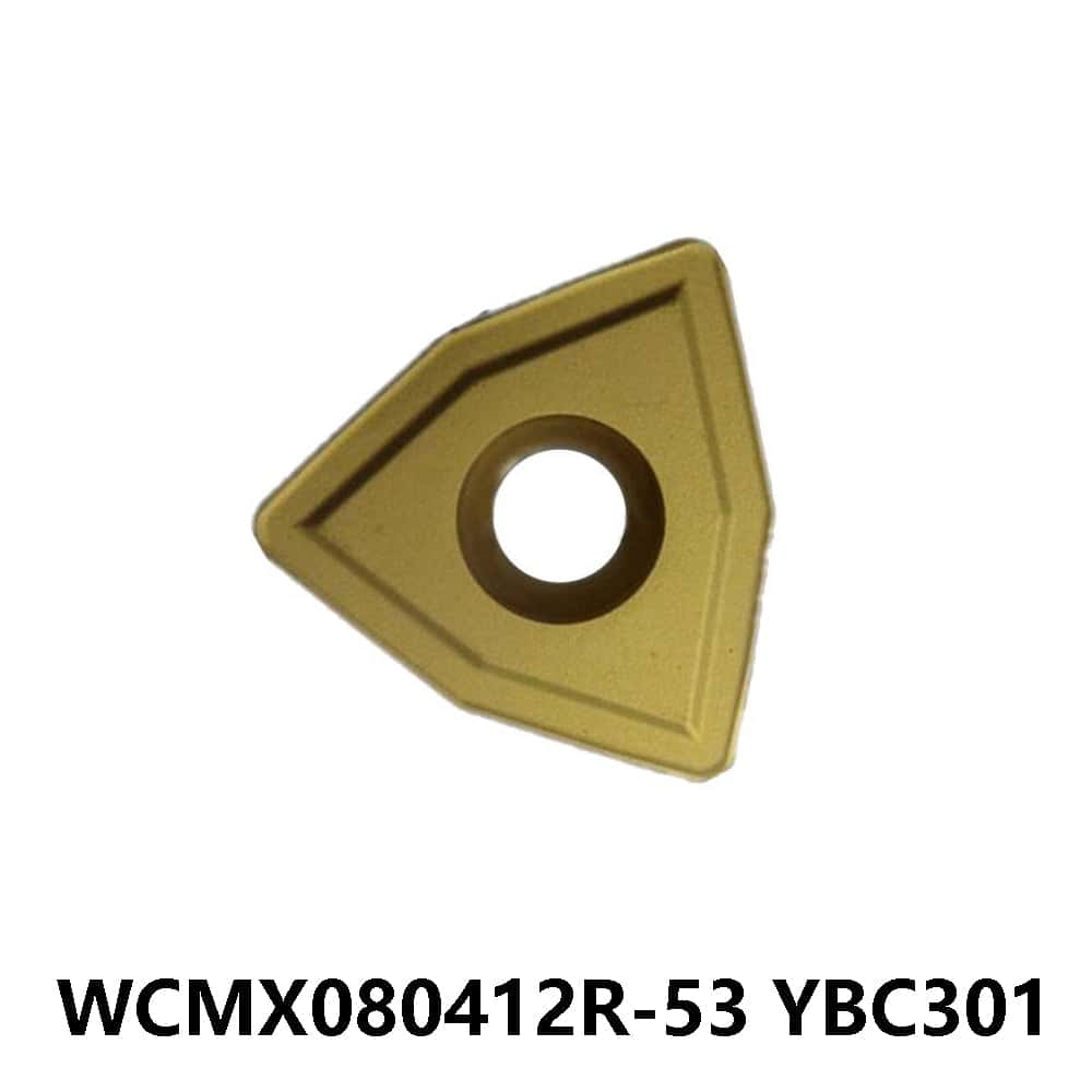 Zcc.ct 100% Original  WCMX080412R-53 YBC301 Drill Insert 10 pcs