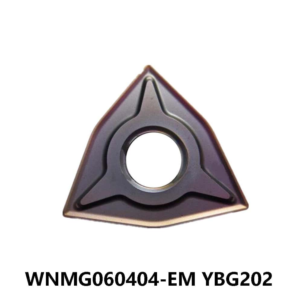 Zcc.ct 100% Original  WNMG060404-EM YBG202 Turning Insert 10 pcs
