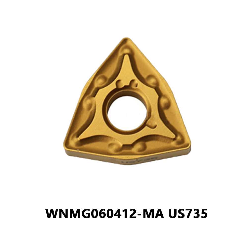 Mitsubishi 100% Original WNMG060412-MA US735 Turning Insert 10 pcs