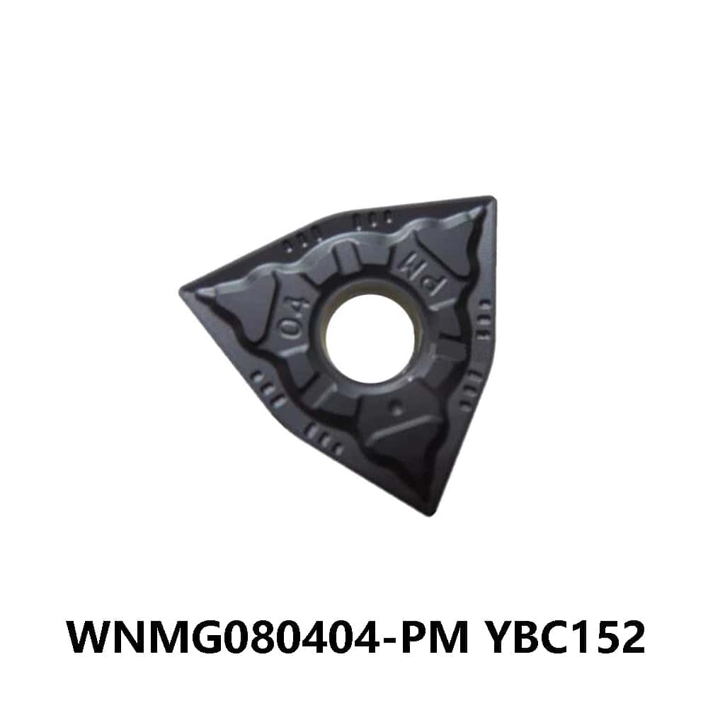 Zcc.ct 100% Original  WNMG080404-PM YBC152 Turning Insert 10 pcs