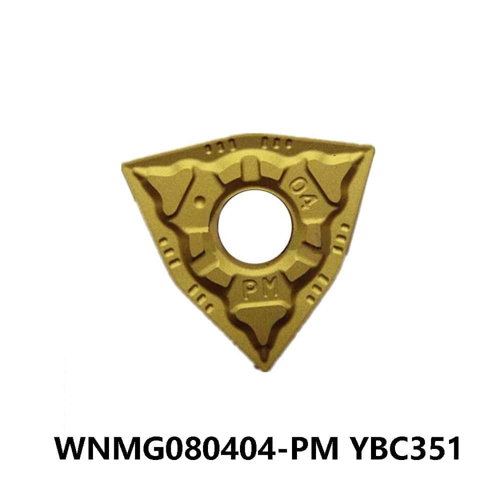 Zcc.ct 100% Original  WNMG080404-PM YBC351 Turning Insert 10 pcs