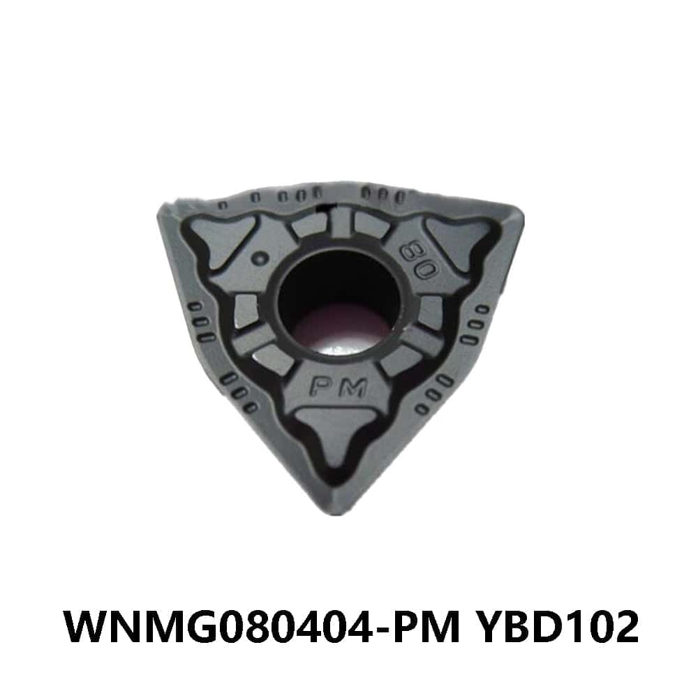 Zcc.ct 100% Original  WNMG080404-PM YBD102 Turning Insert 10 pcs