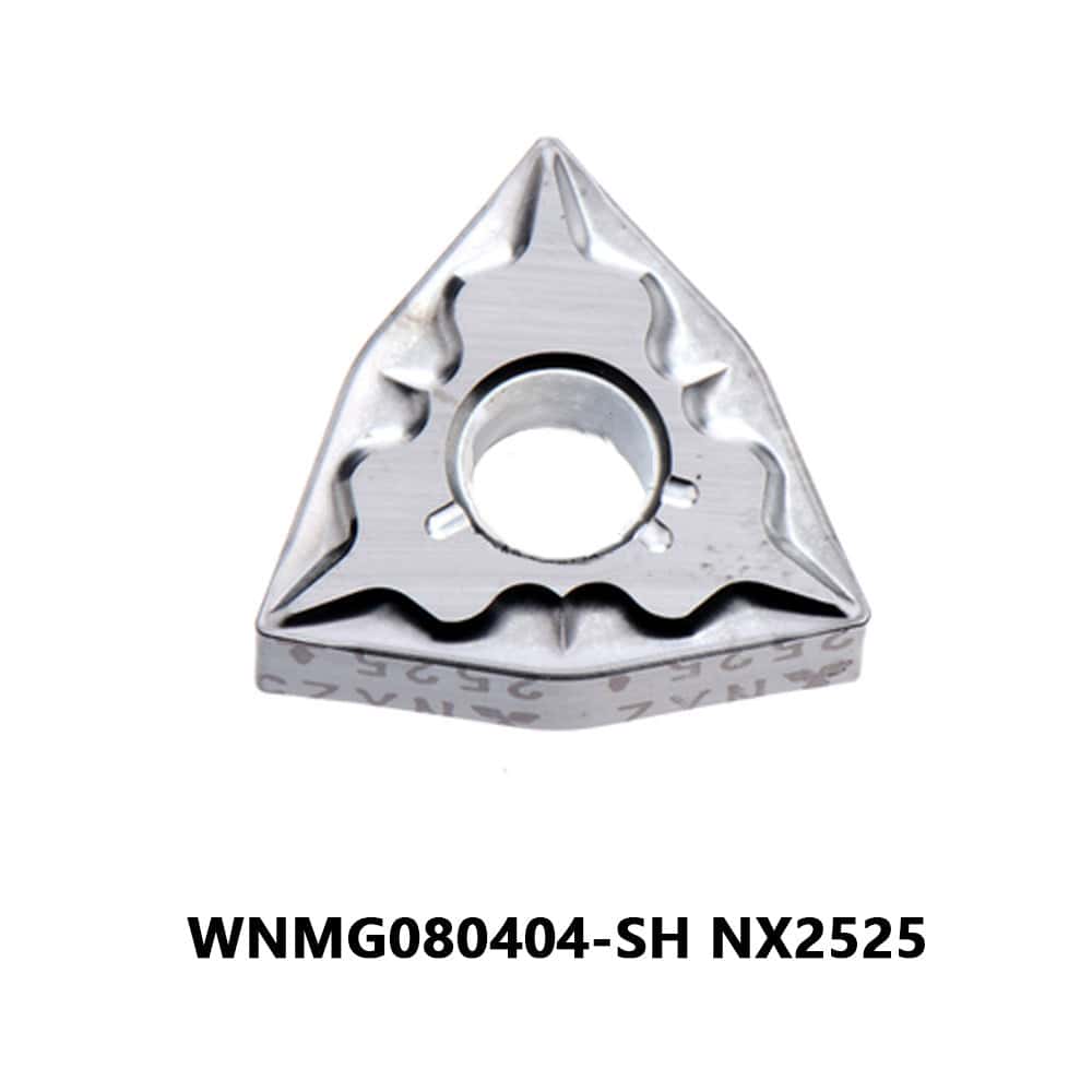 Mitsubishi 100% Original WNMG080404-SH NX2525 Turning Insert 10 pcs