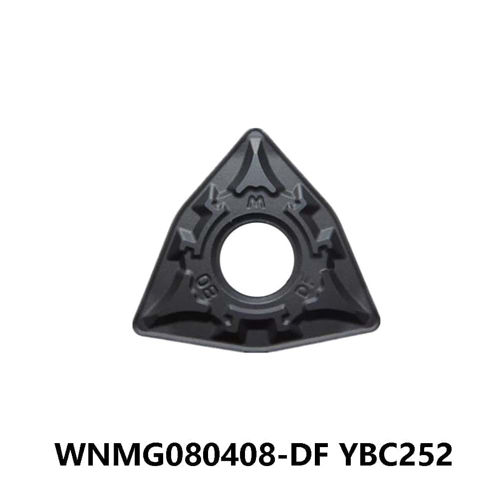 Zcc.ct 100% Original  WNMG080408-DF YBC252 Turning Insert 10 pcs