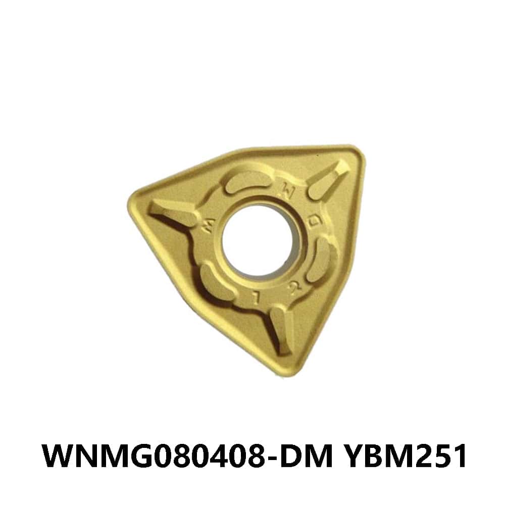 Zcc.ct 100% Original  WNMG080408-DM YBM251 turning Insert 10 pcs