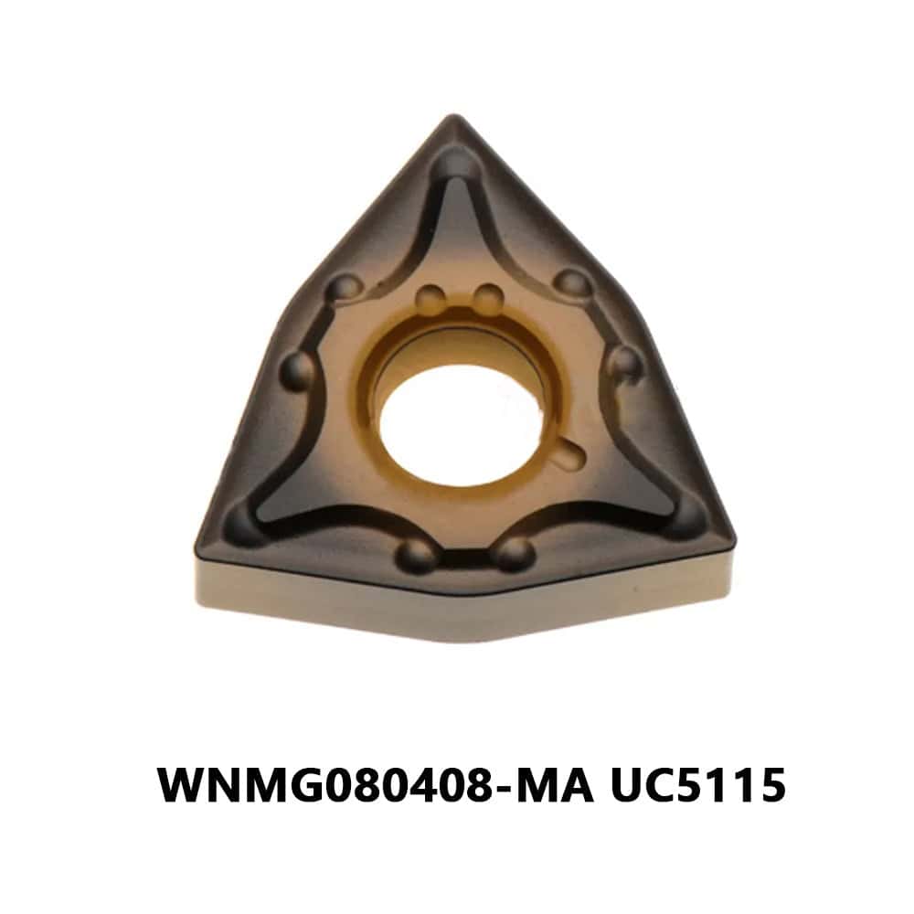 Mitsubishi 100% Original WNMG080408-MA UC5115 Turning Insert 10 pcs