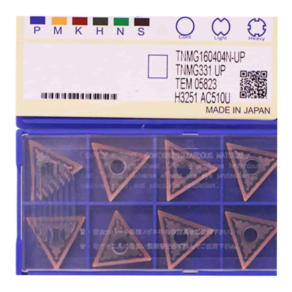 Sumitomo 100% Original WNMG080408N-UP AC510U Turning Insert 10 pcs