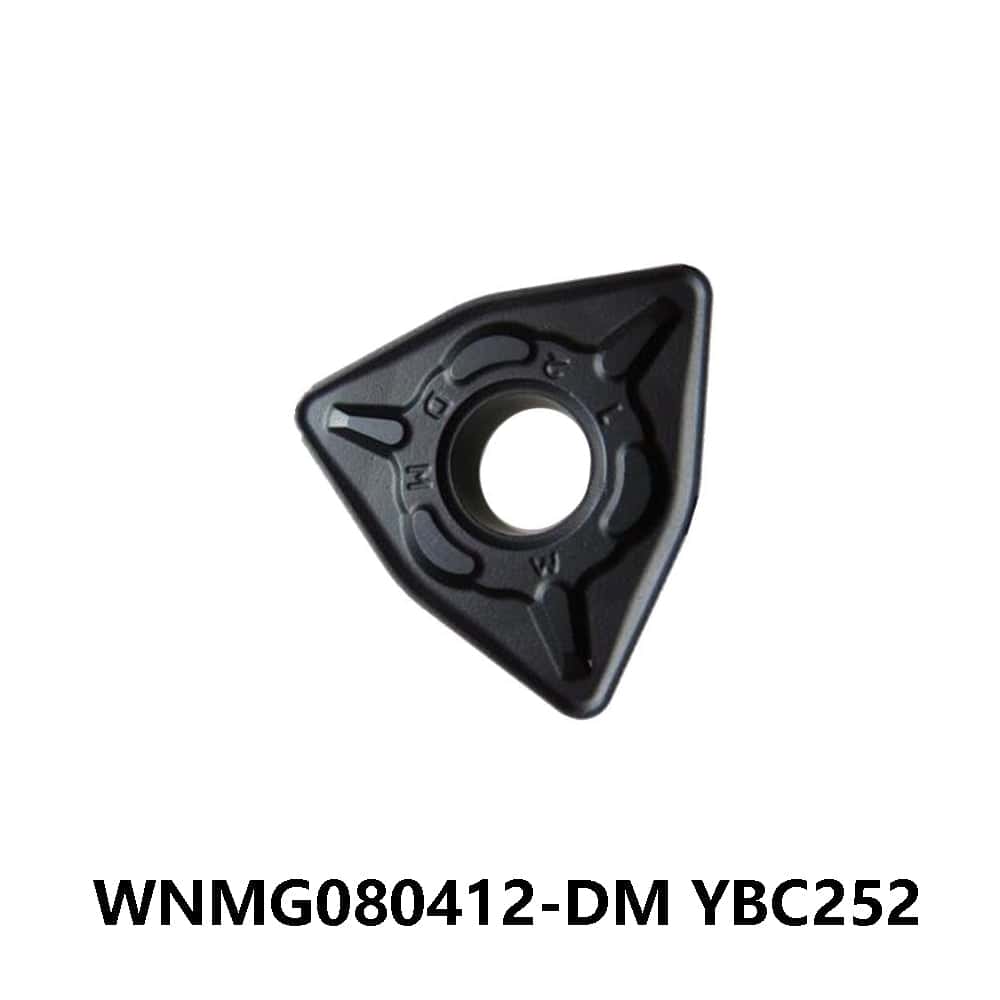 Zcc.ct 100% Original  WNMG080412-DM YBC252 Turning Insert 10 pcs