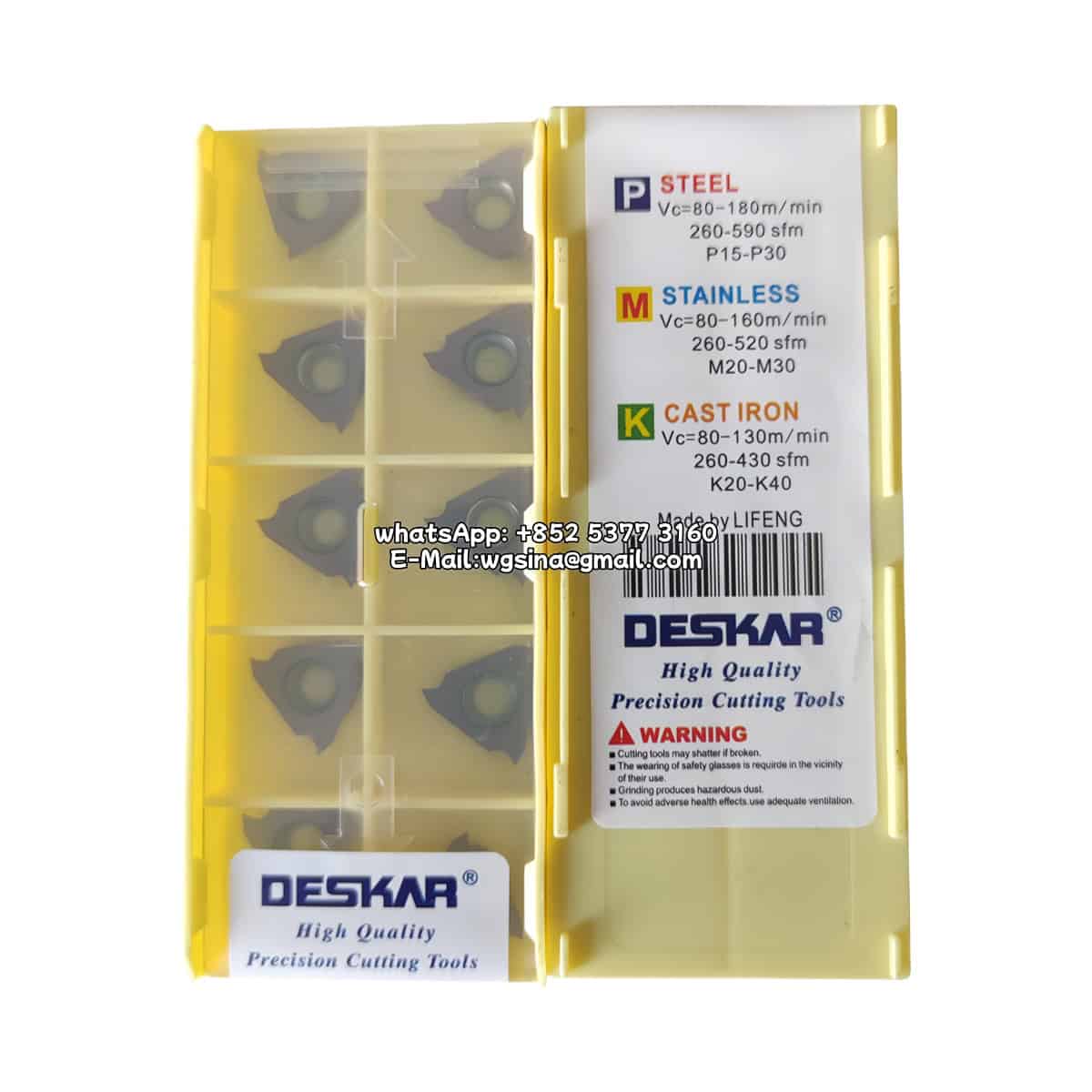 TGF32R190 LF6018 Deskar 100% Original Cutting Tools 10 pcs