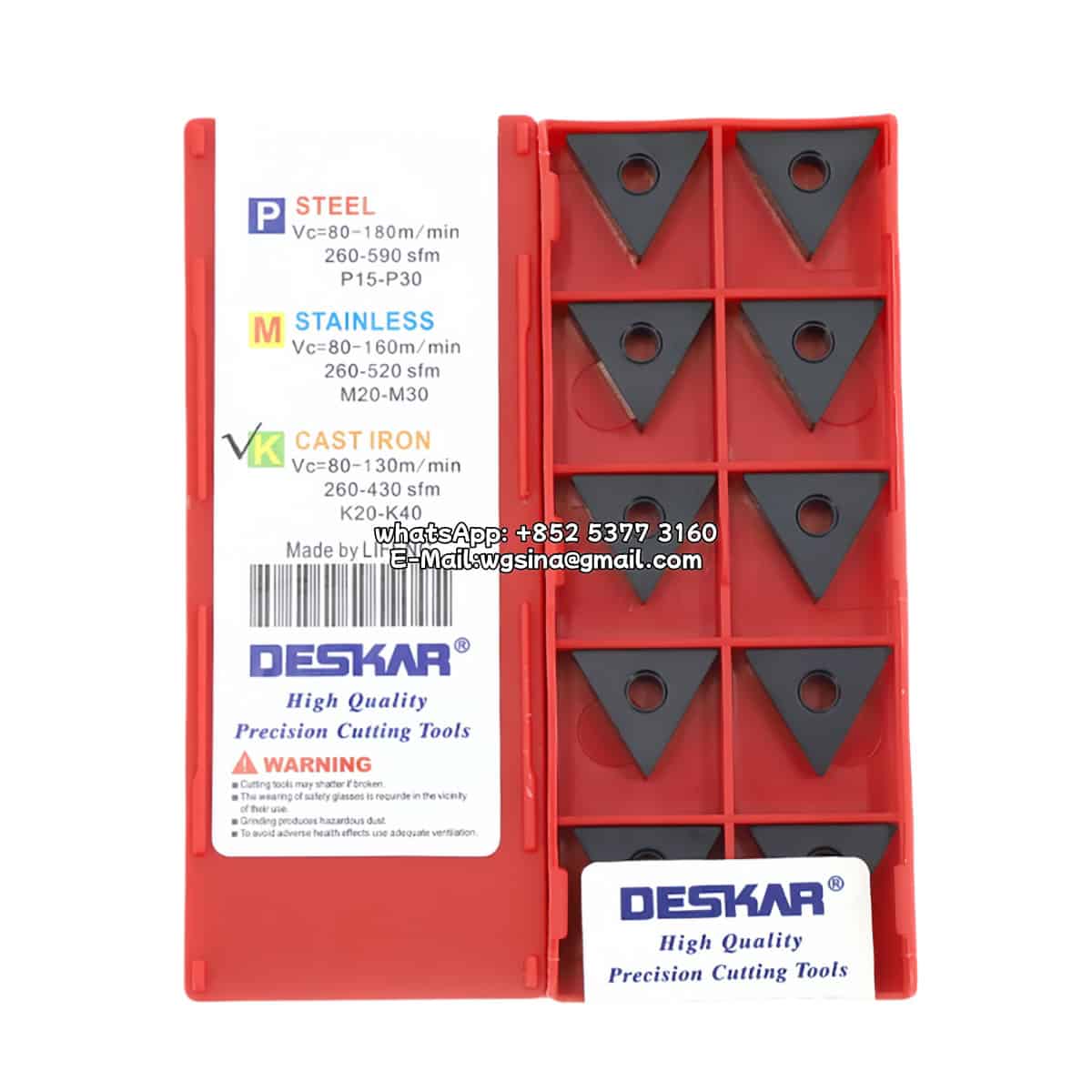 TNMA160412 LF3018 Deskar 100% Original Cutting Tools 10 pcs