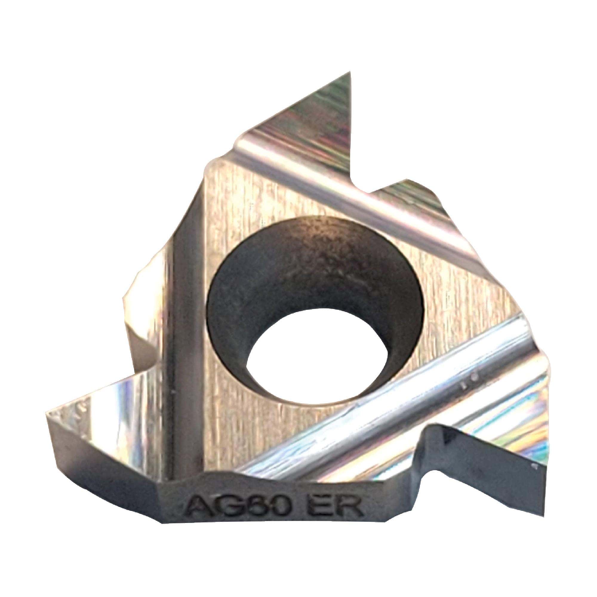 Carmex 100% Original 16ERAG60K20 - 16 ER AG60 K20, Indexable Carbide Lay Down Threading Insert, AG60, AG60 TPI, External, Right Hand 10 pcs