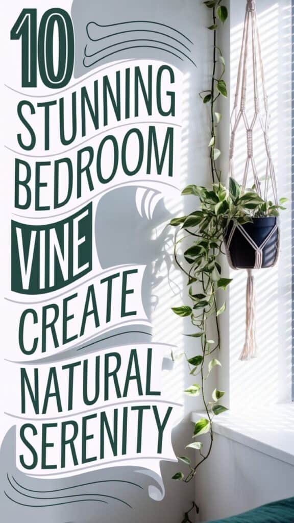 bedroom vines ideas