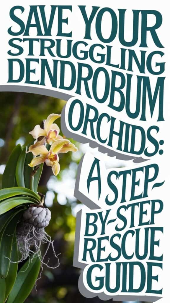 dendrobium orchids common problems