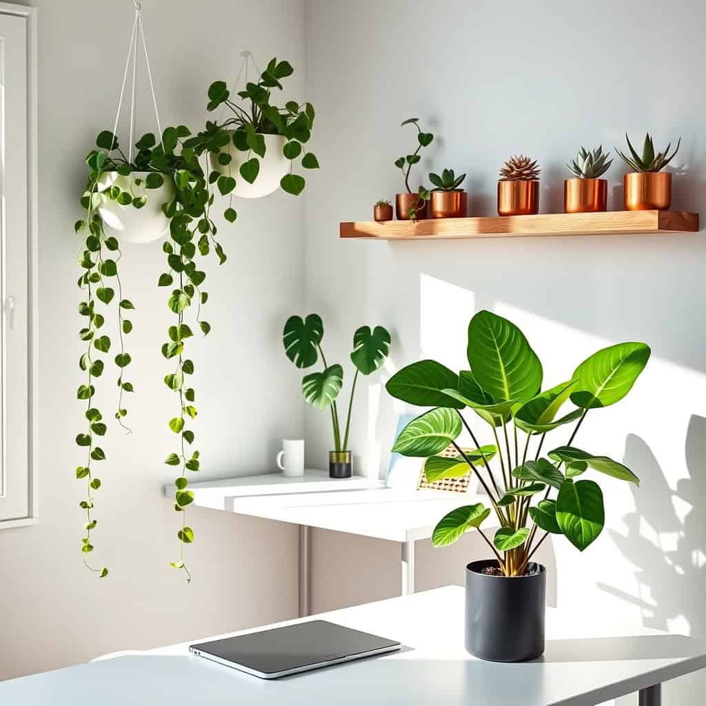 greenery for enhanced productivity
