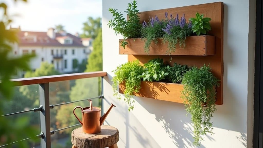 herbs for vertical gardening