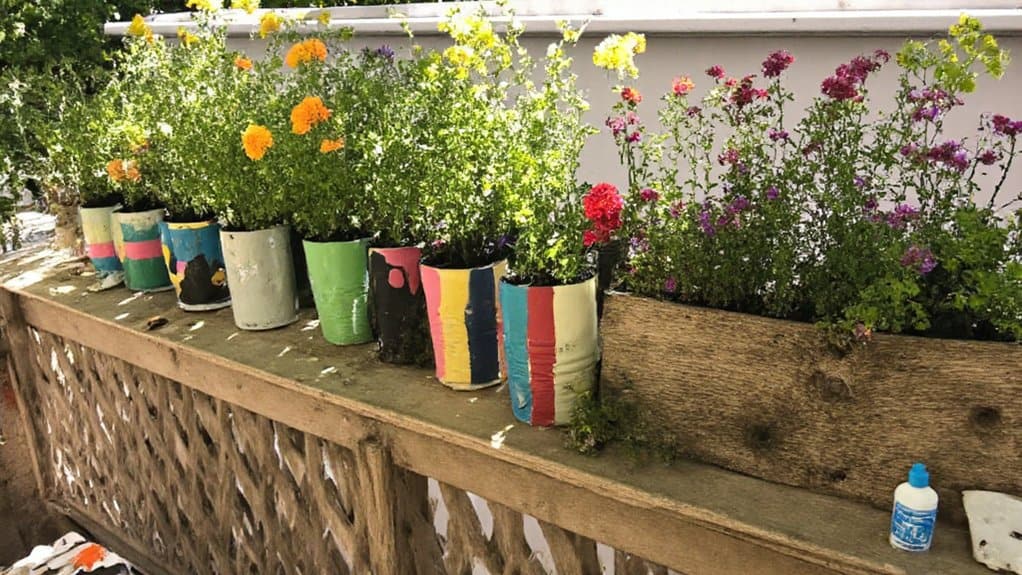 kid friendly recycled pot projects