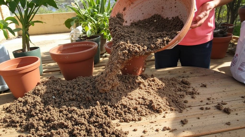 proper soil and potting