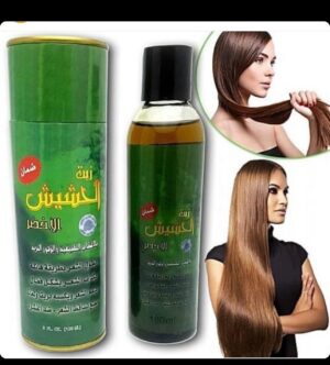 زيت الحشيش الاخضر المعالج للشعر