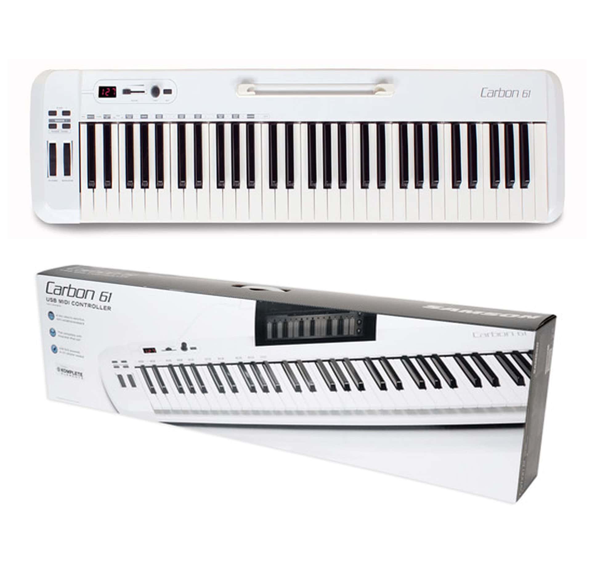Samson Carbon 61 USB Keyboard – اديو بيانو استور audio piano stor