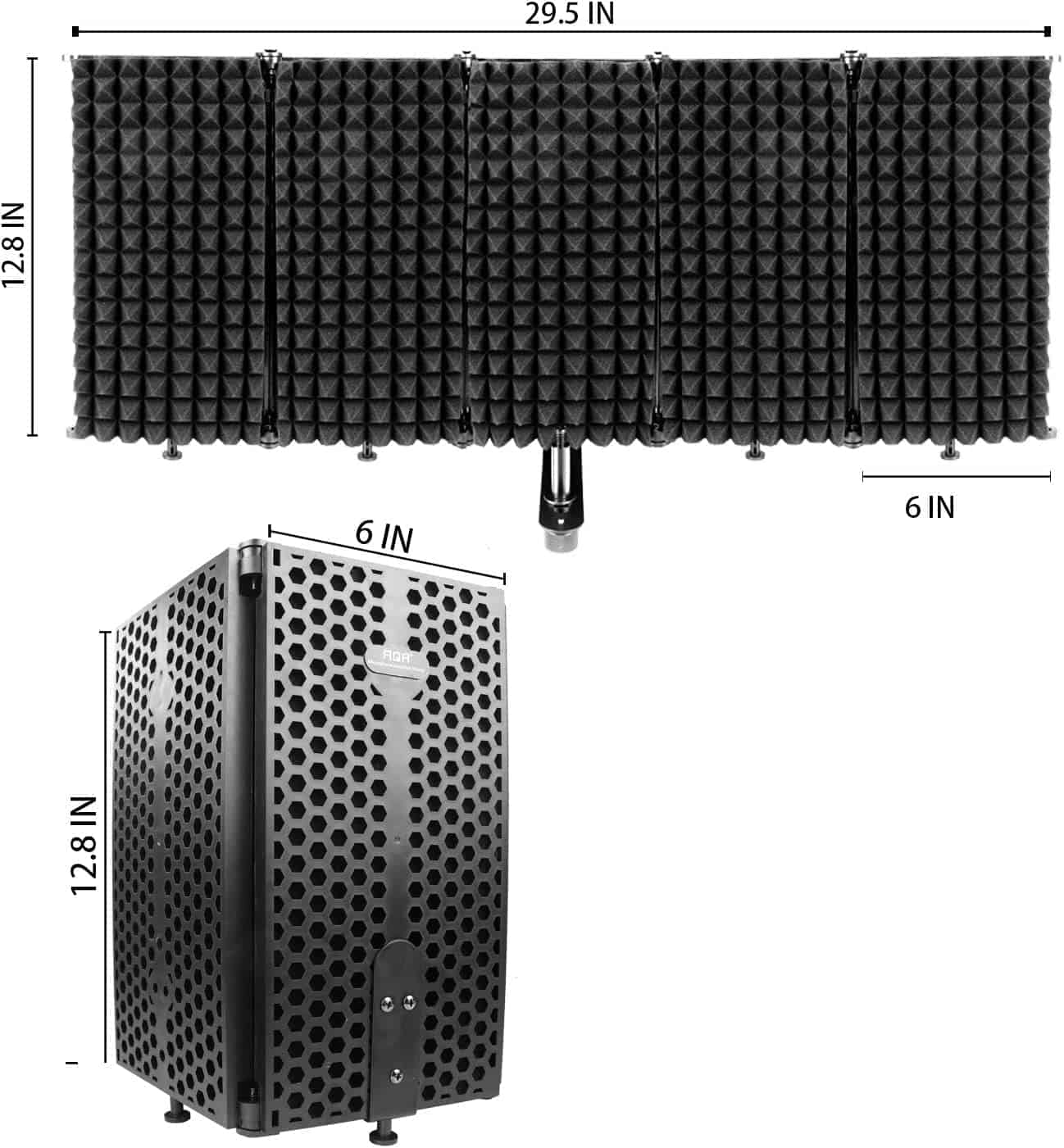 ⁦فلتر عازل للميكرفون 5بلاطات⁩ - الصورة ⁦1⁩